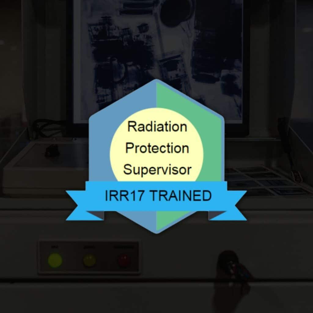 IRR17 Radiation Protection Supervisors Training Success Shape Services